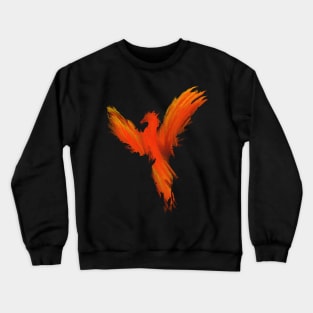 Dry brush phoenix Crewneck Sweatshirt
